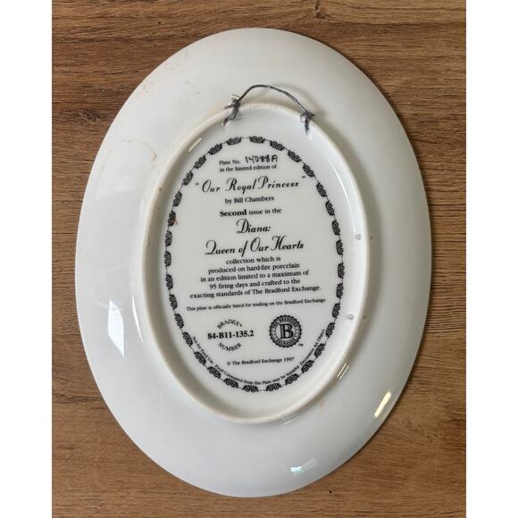 Princess Diana Collector Plate Set 6 Plate Limited Edition, Bradford Exchange - Picture 2 of 5